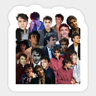 benjamin wadsworth photo collage Sticker